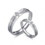 18K钻石戒指—男款