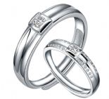 18K钻石戒指—男款