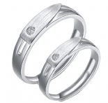 18K钻石戒指—男款