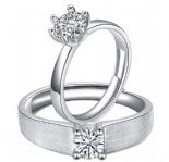 18K钻石戒指—男款